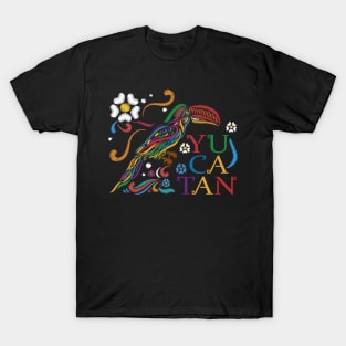 Toucan Yucatan embroidered effect T-Shirt